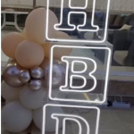 باکس مکعبی نئونی HBD